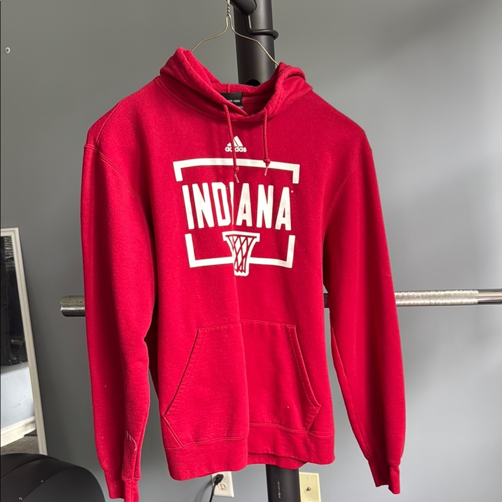 Indiana University Adidas Red Sweatshirt